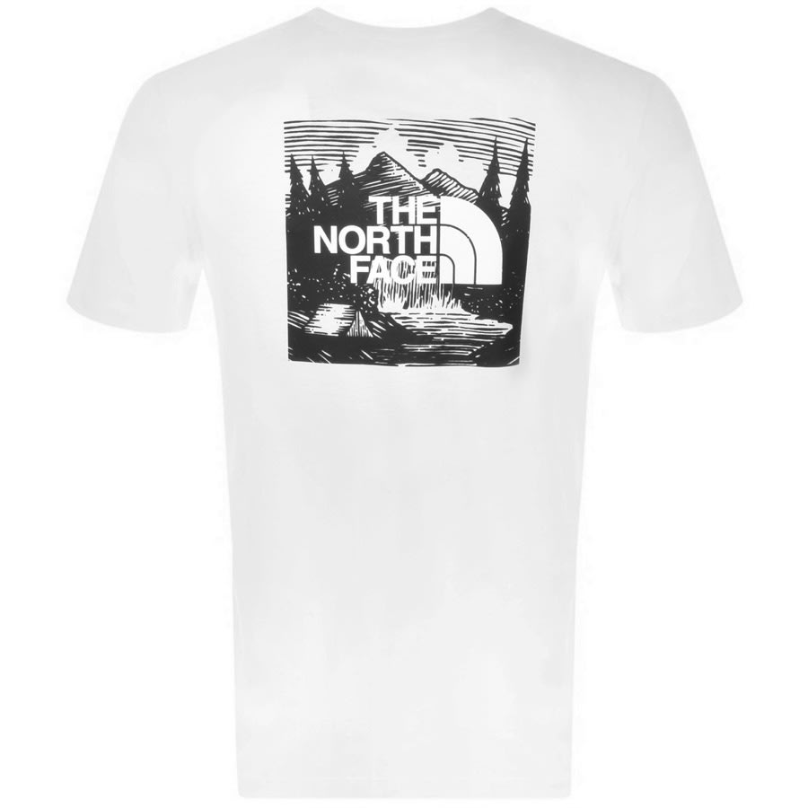 Alternative Image for ProductThe North Face Redbox Celebration T Shirt In White2